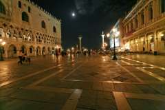 Agrandir Piazetta San Marco de nuit